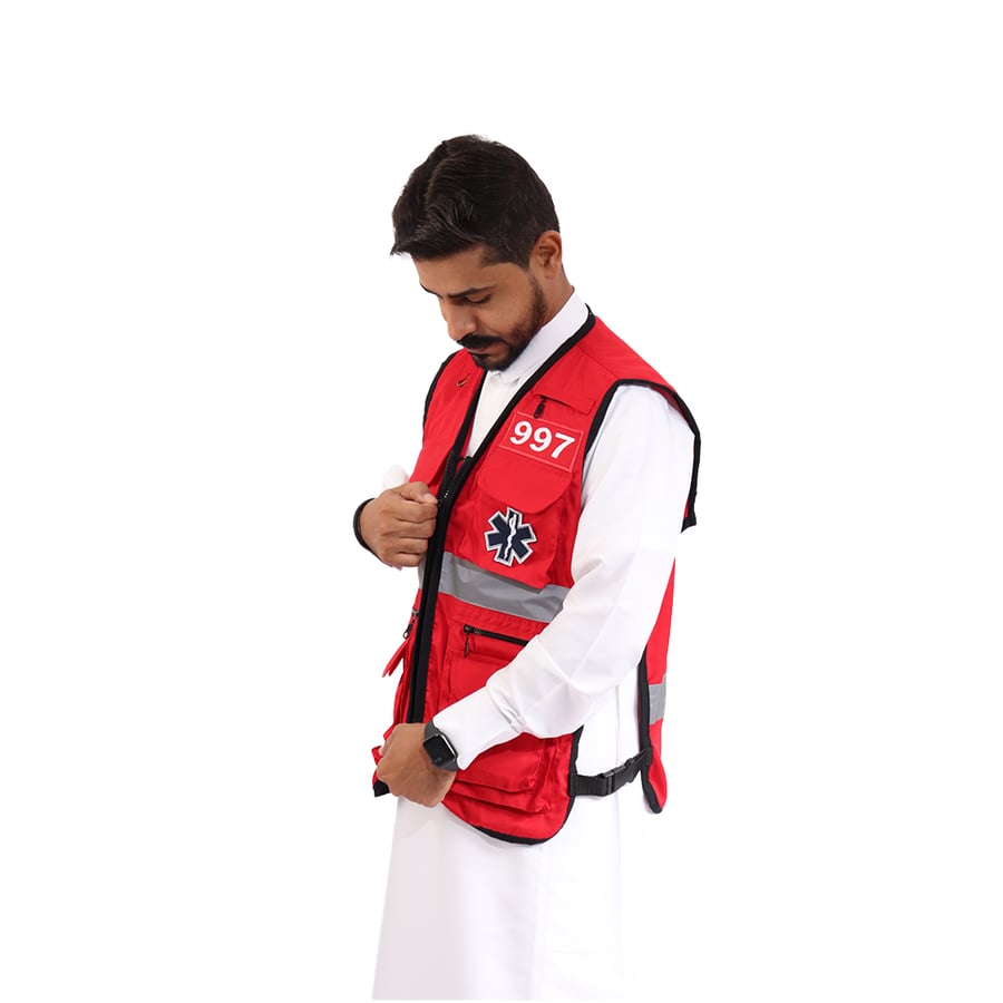 سترة مسعف الهلال الاحمر EMERGENCY