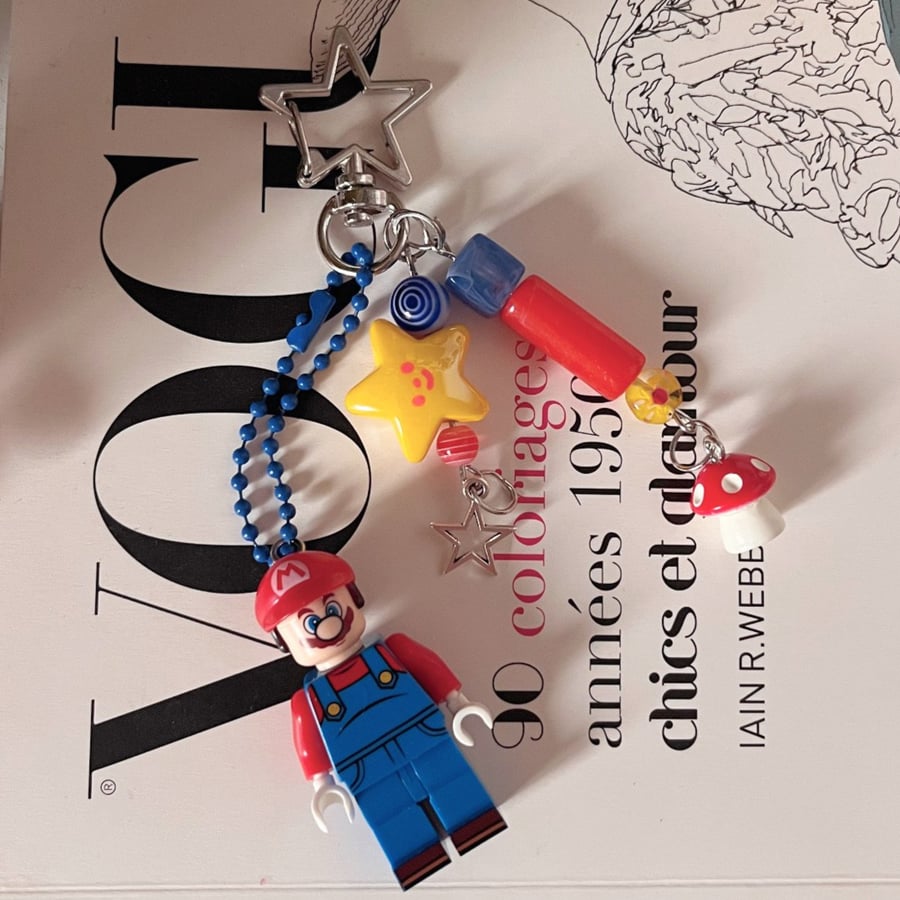 Mario keychain