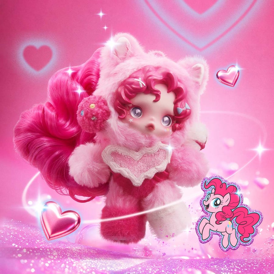 SKULLPANDA × My Little Pony Plush Doll