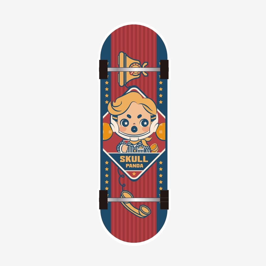 skullpanda action cut skate