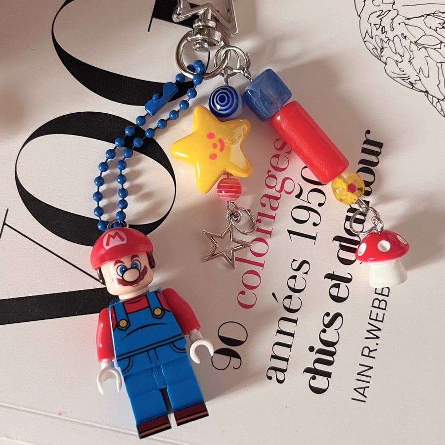 Mario keychain