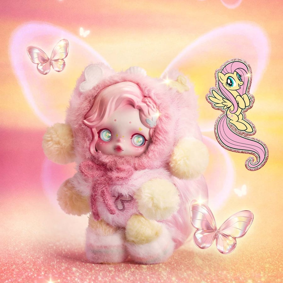 SKULLPANDA × My Little Pony Plush Doll