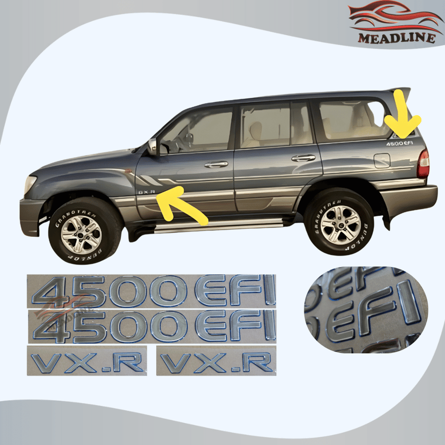 طقم استكر 4500EFI لاندكروزر