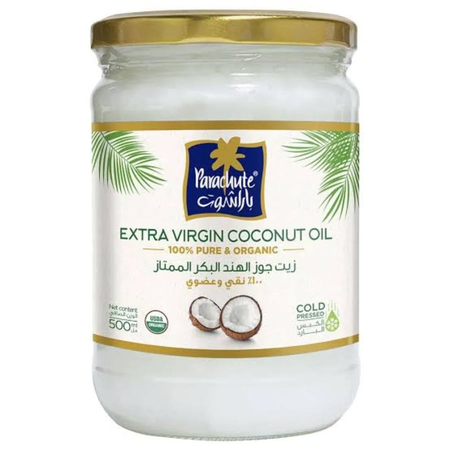 باراشوت زيت جوز الهند البكر 100% عضوي 500 مل