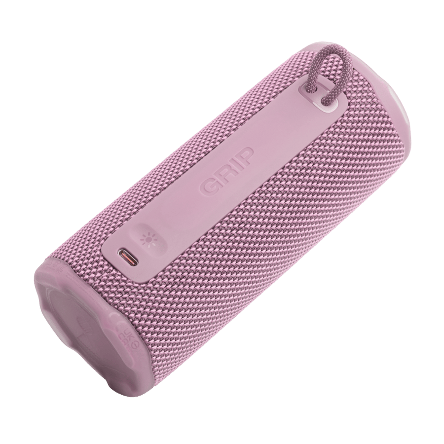 سبيكر Grip بلوتوث مقاوم للماء وردي تفاصيل ثانية