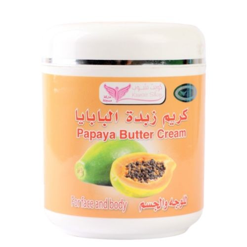 كويت شوب كريم زبدة البابايا للوجه والجسم 500 جم