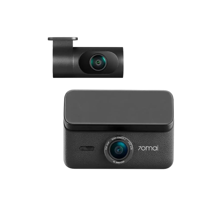 70 ماي - كاميرا سيارة داش كام A900 Ultra HDR كاميرا امامية وخلفية بدقة 4K