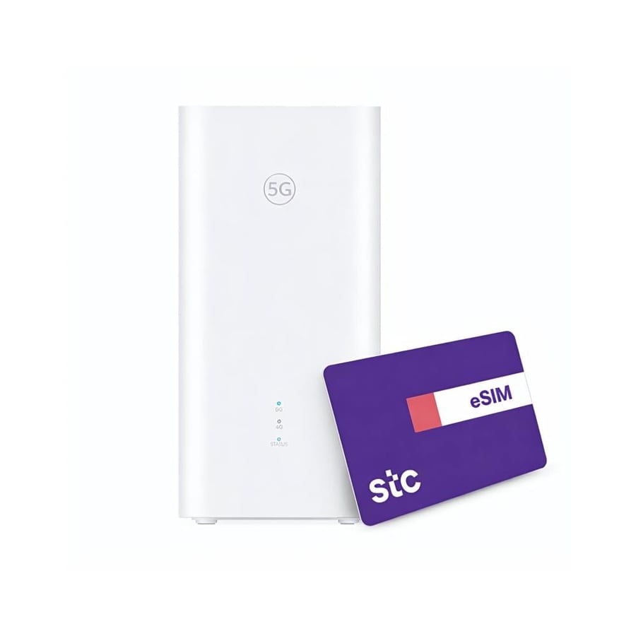 باقة نت ثلاث شهور لا محدود 5G مع راوتر 5G - منزلي