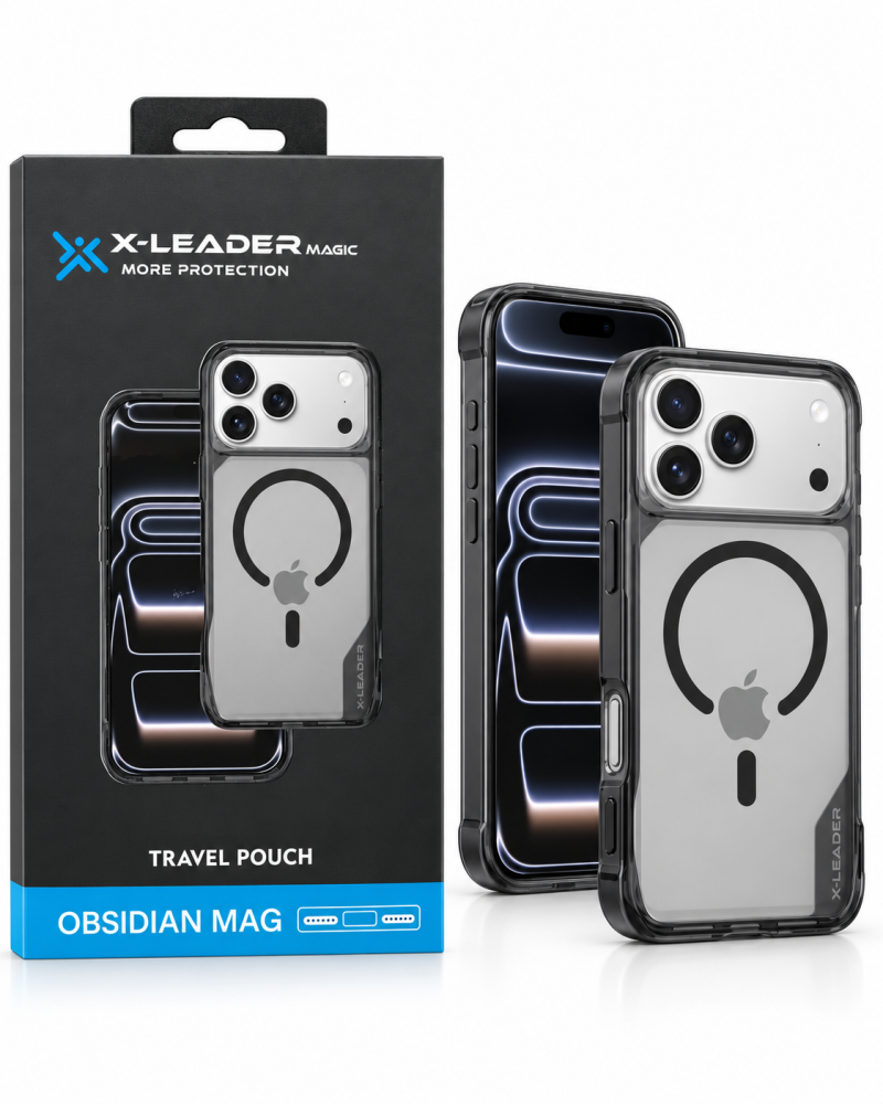 كفر X-Leader RingFlex حماية وأناقة مع مسند مدمج لهاتفك الذكي لايفون 18/ 17 برو و برو ماكس