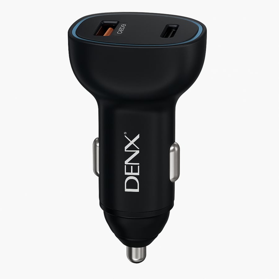 شاحن سيارة سريع 30 واط من DENX م/ DX140