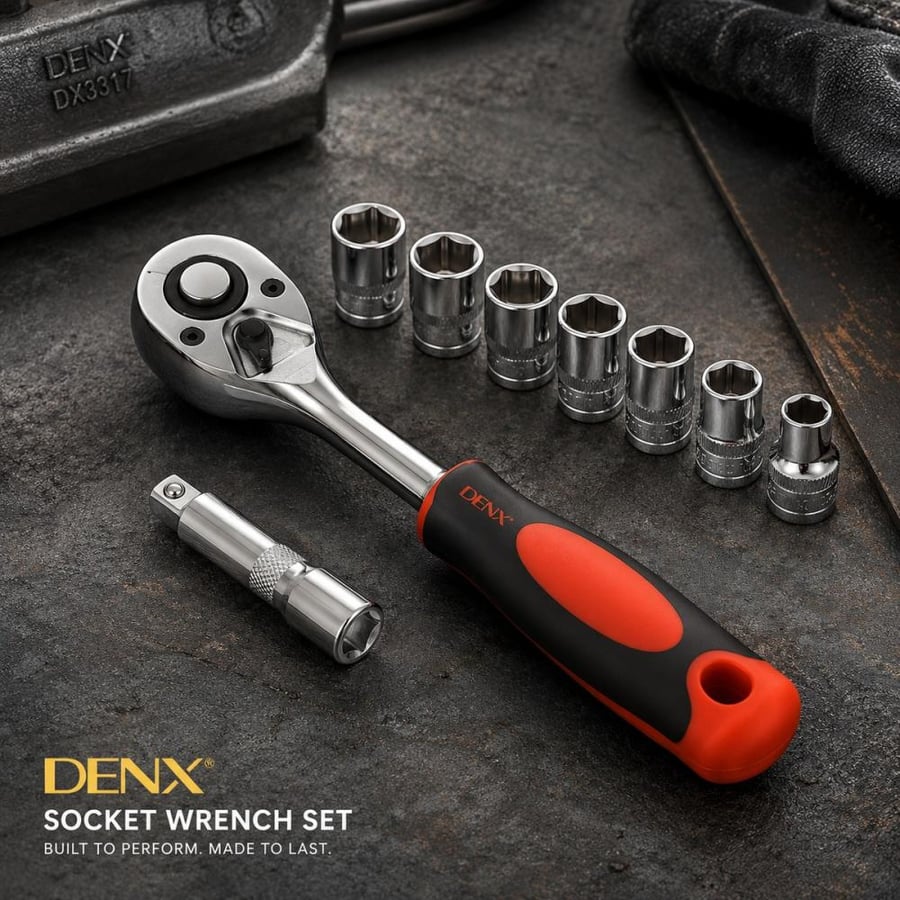 طقم مفاتيح متعدد القطع  DX3317  من DENX