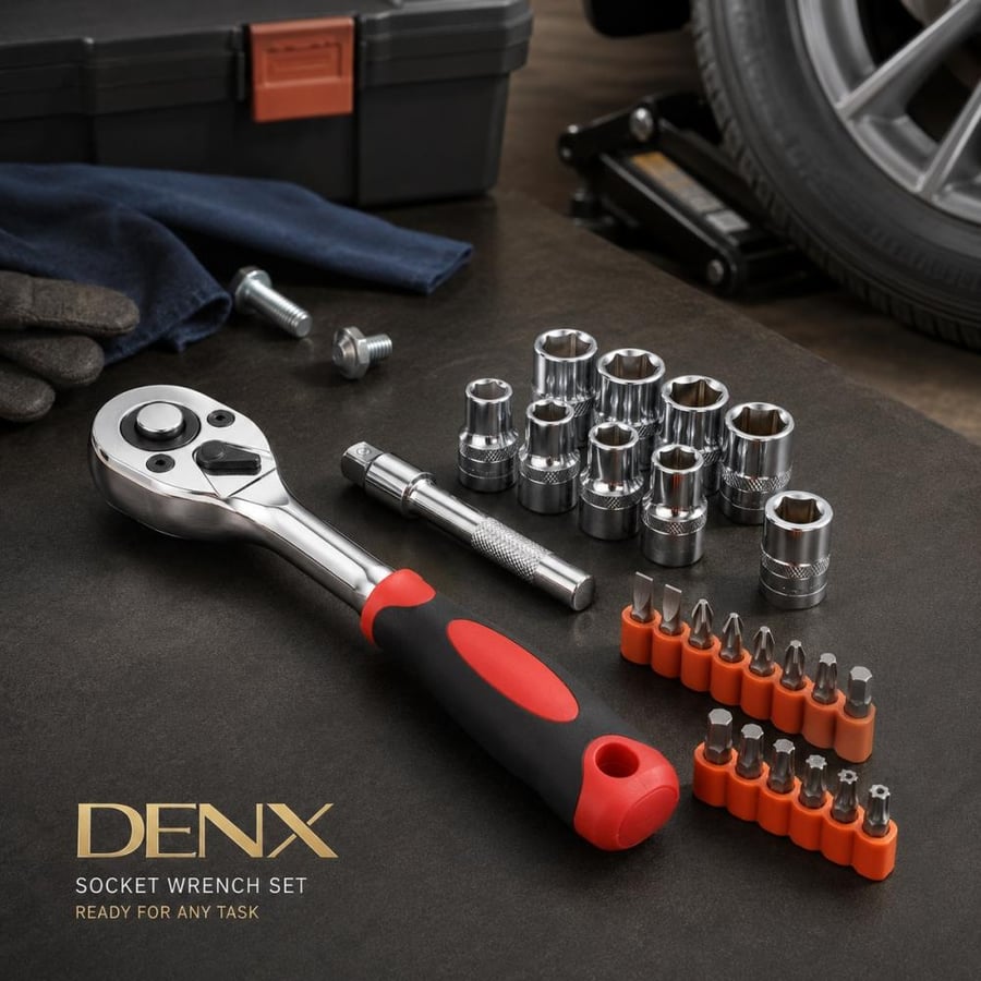 طقم مفاتيح متعدد القطع  DX3317  من DENX