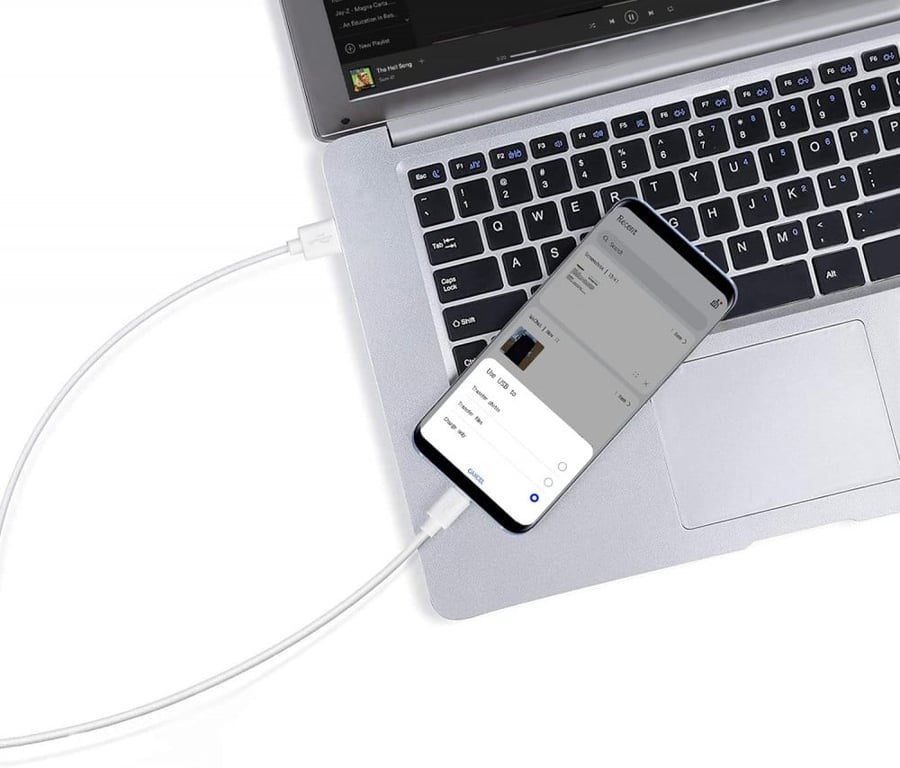 Microwakel - Micro cable, white color, brand Micro Wakel