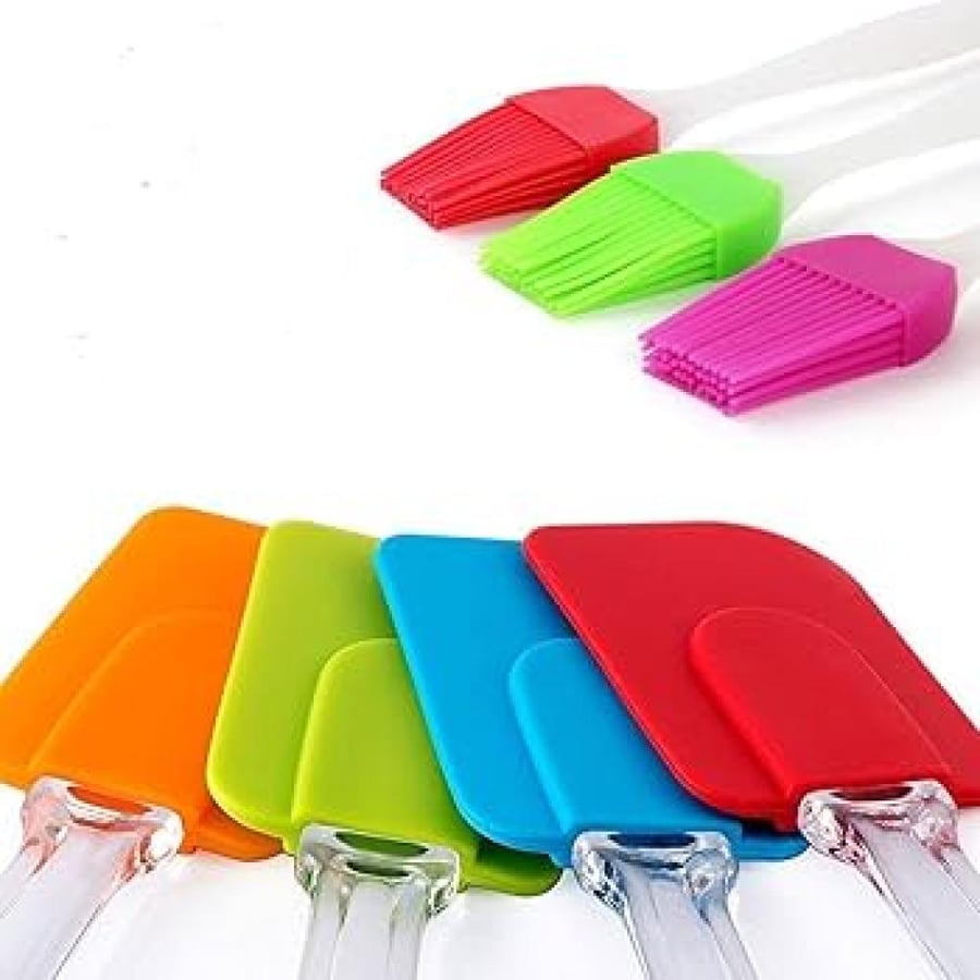 طقم أدوات سيليكون للمطبخ – فرشاة دهن وملعقة مسطحة م/BN4708 من Kitchen Pro