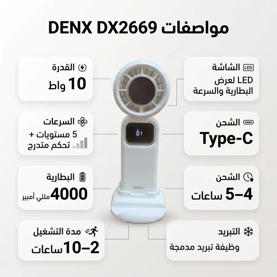اصغر مكيف محمول بتقنية الفريون م/DX2669