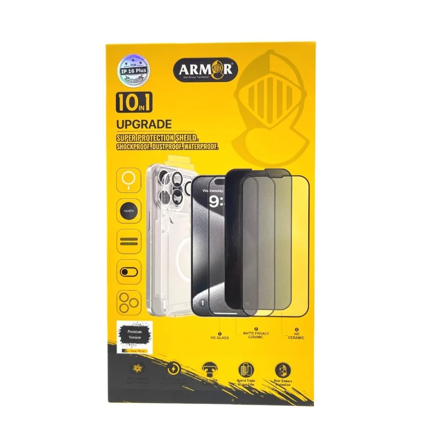Full protection package iPhone 16 brand ARMOR