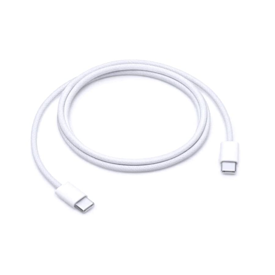 Apple - كيبل USB-C الى USB-C واط 60 (1 متر) م/2795 ماركة ابل الاصلية ضمان حاسبات العرب