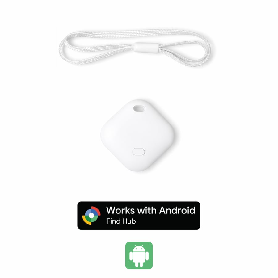 قطعة تتبع ذكية للاندرويد F02B تعمل مع Android Find Hub