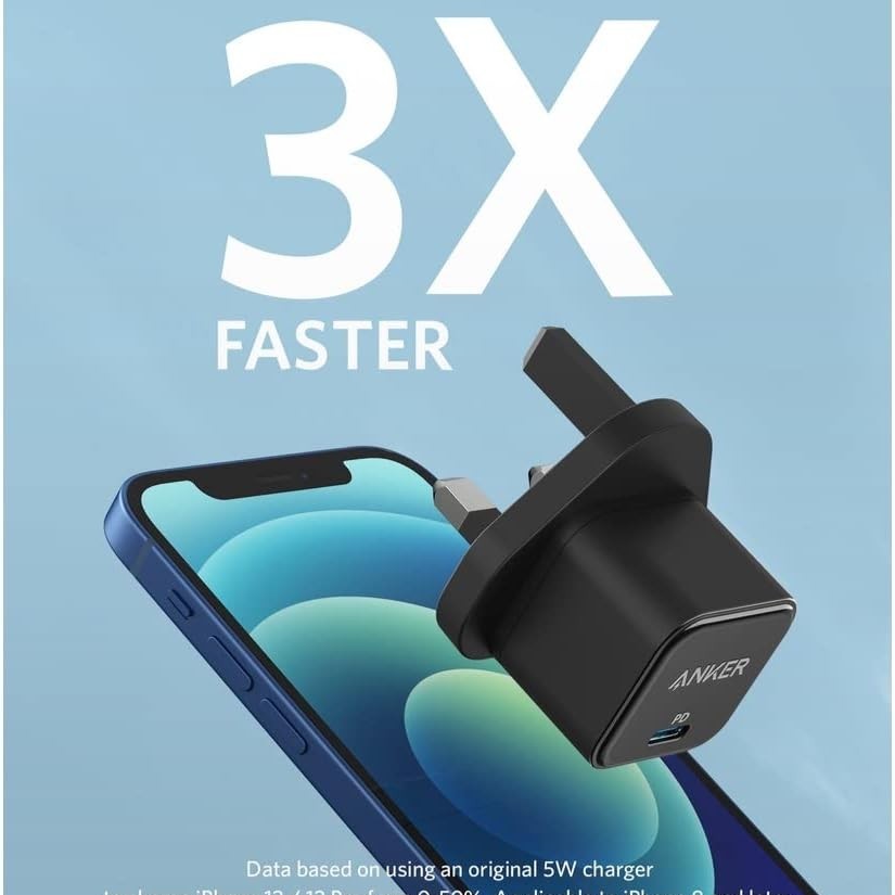 ANKER - Wall charger PD power 20 watts - black M/A2149 brand Anker