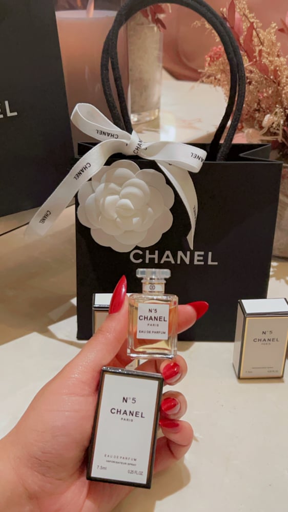 عطر شانيل 7 مل مع الكيس