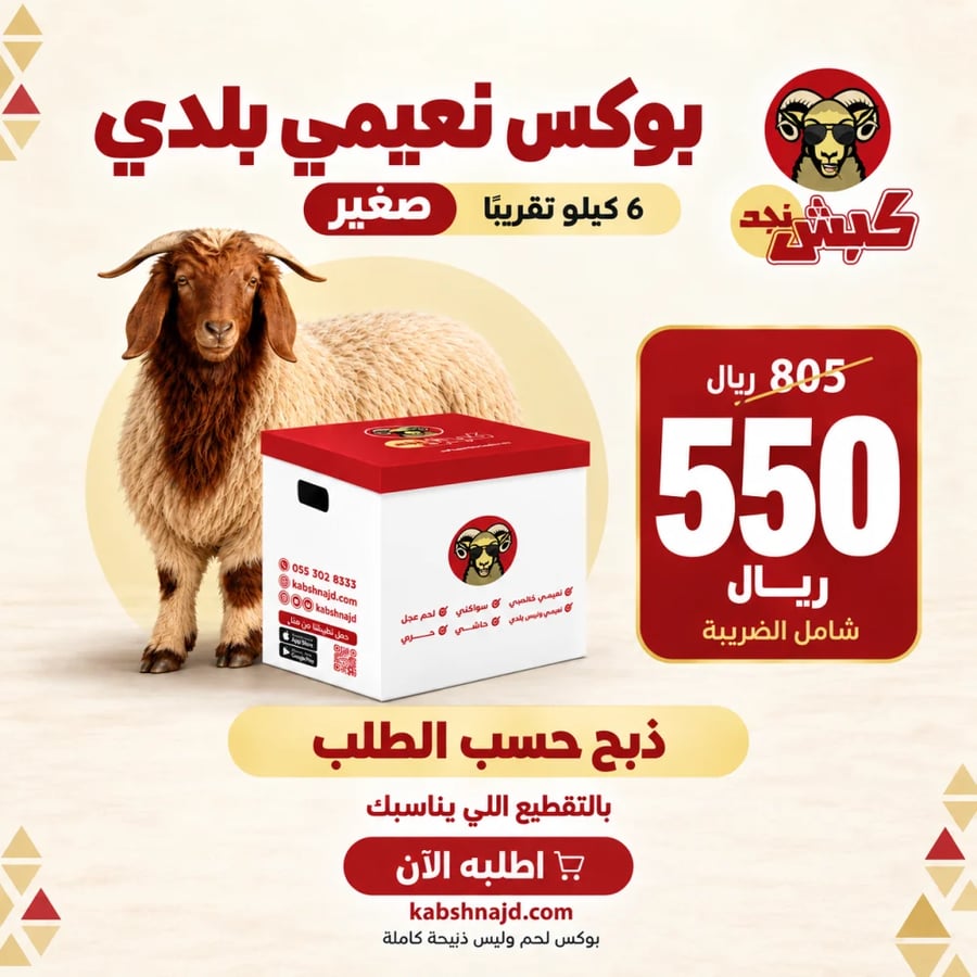 بوكس نعيمي بلدي صغير