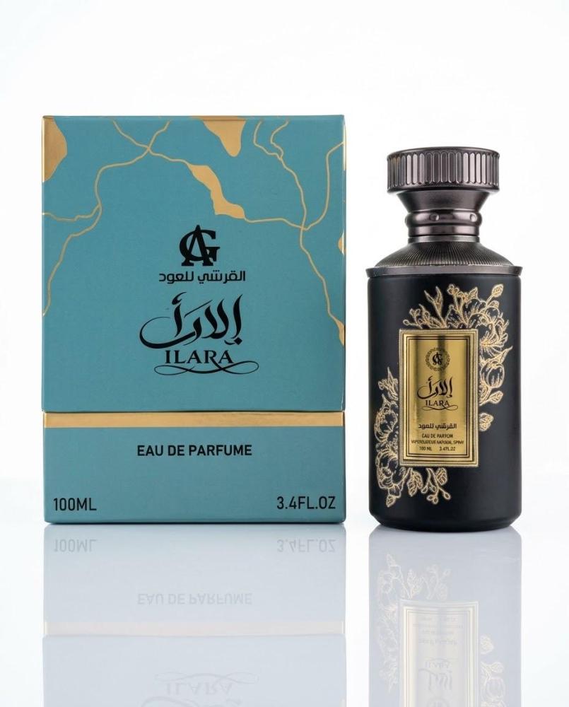عطر إلارا  (Ilara) الفاخر من القرشي للعود برائحة الزهور و البر غموت الباودر الايطالي