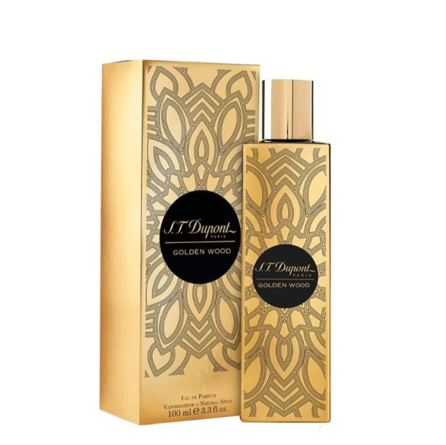 قولدن وود من إس.تي.دوبون للنساء - او دو برفيوم 100مل  Golden Wood by S.T. Dupont for Women - Eau de Parfum, 100ml