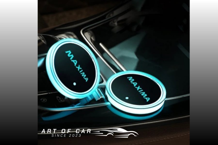 ديكور أكواب مضيئة LED بـ7 ألوان بشعار مكسيما