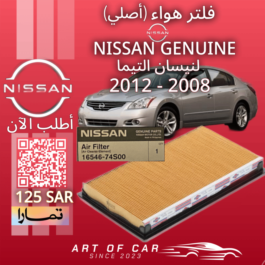 Air filter (original) NISSAN GENUINE for Nissan Altima 2008-2012