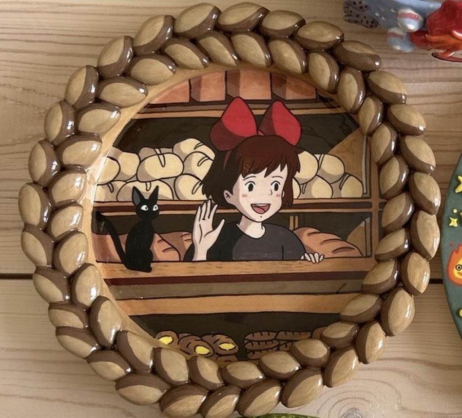صحن كيكي ديكور