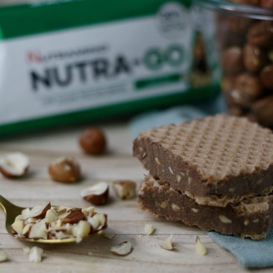 Nutra go wafer with hazelnut flavor