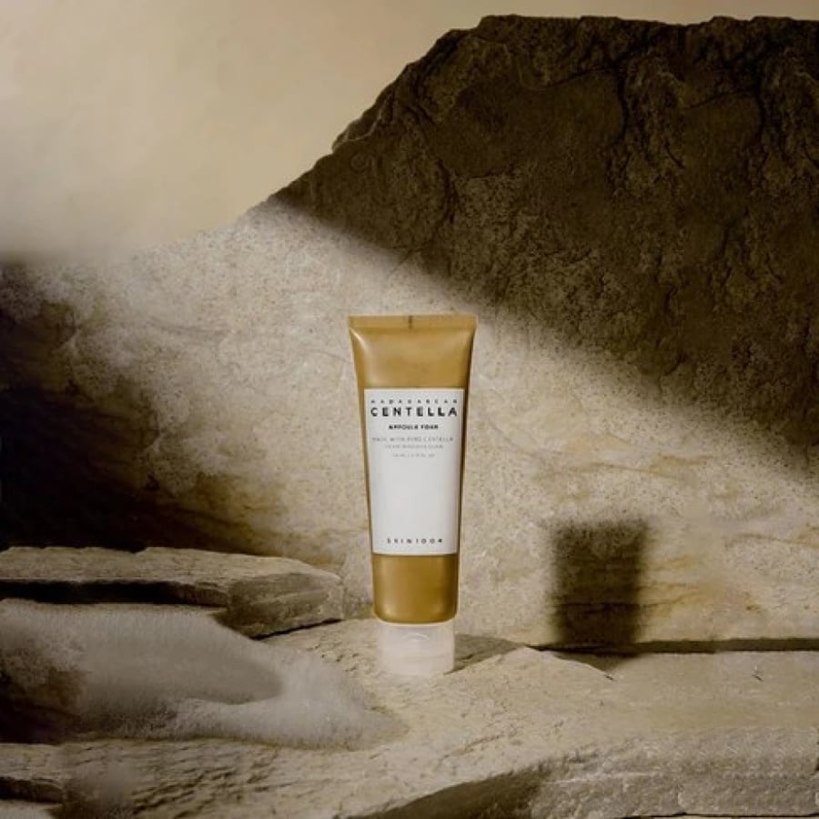 SKIN 1004 - Madagascar Centella Ampoule Foam غسول السنتيلا: رغوة غنية وتنظيف من القلب!