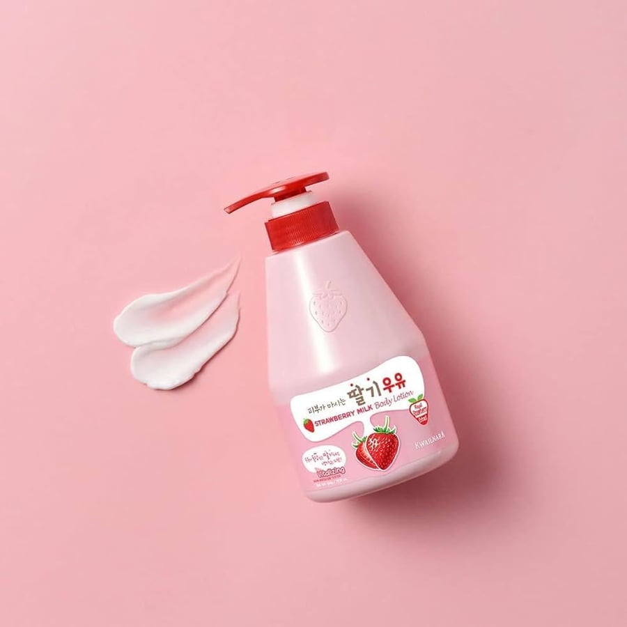 Kwailnara - Milk Body Lotion وداعاً للبشرة الباهتة والجافة.. استعيدي نضارة جسمك مع لوشن الحليب الكوري.
