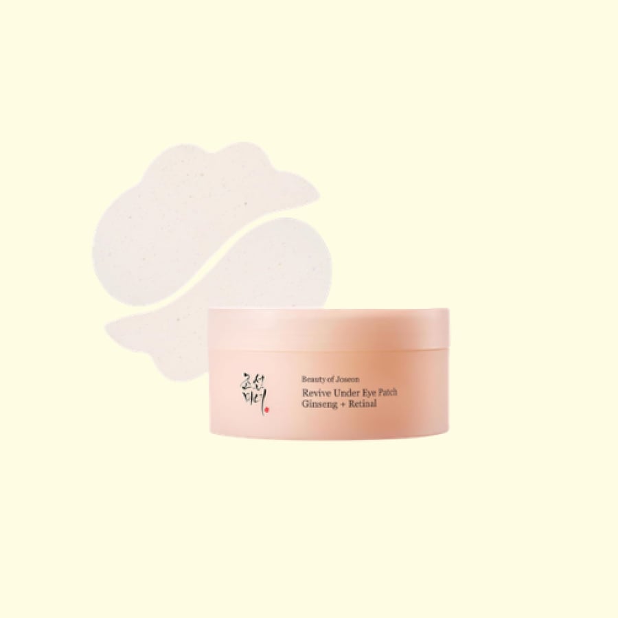 بيوتي أوف جيسون - لصقات ريفايـف  المعالجة لمنطقة العين بالجينسينج والريتينال Beauty of Joseon - Revive Under Eye Patch