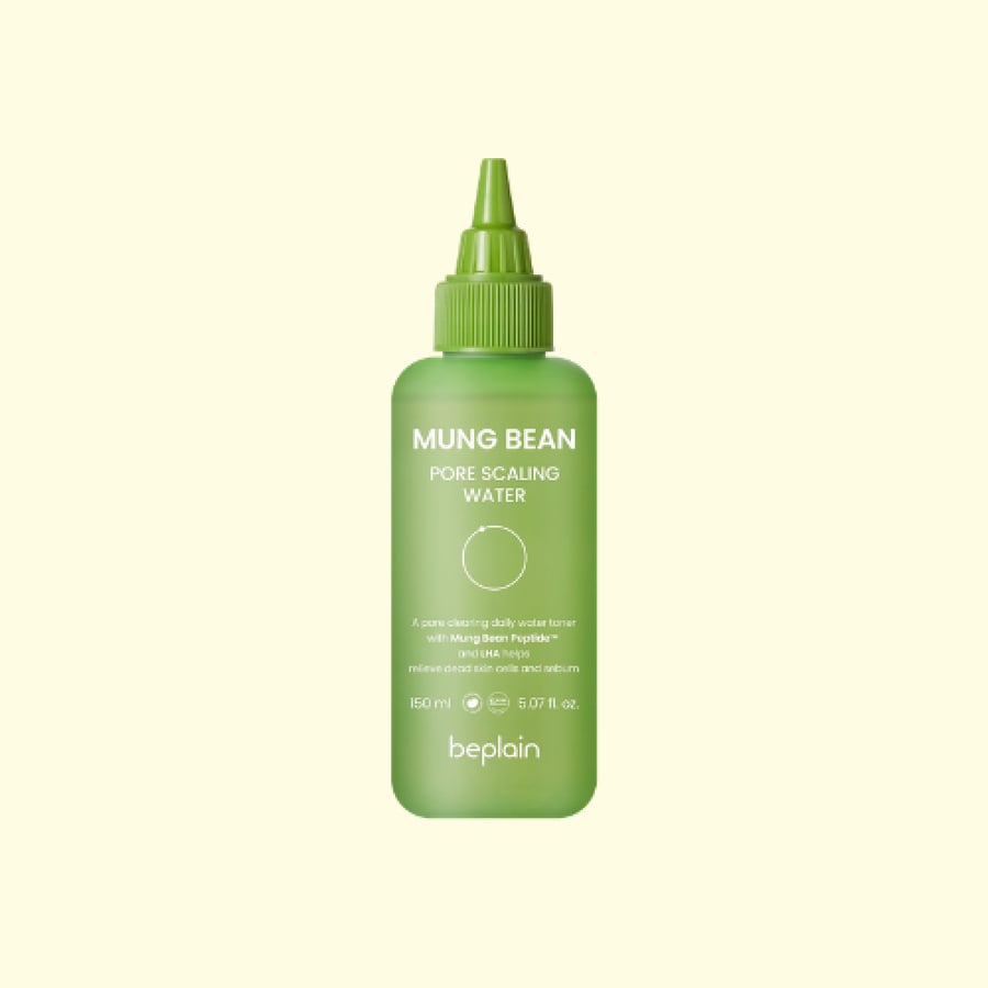 beplain Mung Bean Pore Scaling Water بيبلين - محلول المونج والخل المخمر لتنظيف المسام وتذويب الرؤوس السوداء