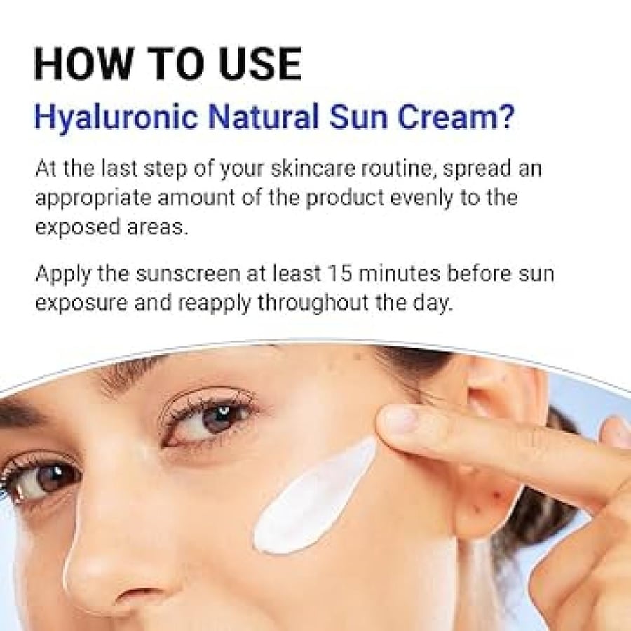Isntree Hyaluronic Acid Natural Sun Cream كريم الشمس الطبيعي بحمض الهيالورونيك
