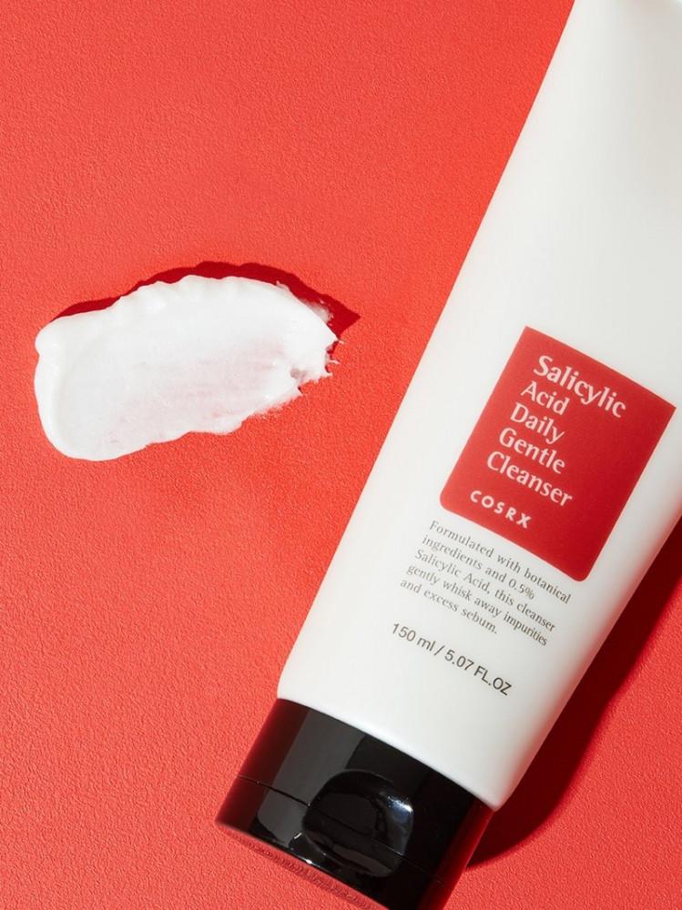 COSRX - Salicylic Acid Daily Gentle Cleanser كوزريكس - غسول يومي لطيف بحمض الساليسيليك للبشرة المعرضة للحبوب