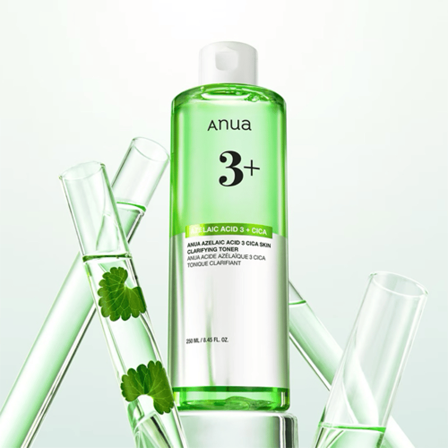 Anua - Azelaic Acid 10% Cica Skin Clarifying Toner: أنوا - تونر حمض الأزيليك والسيكا لتصفية وتنقية البشرة.
