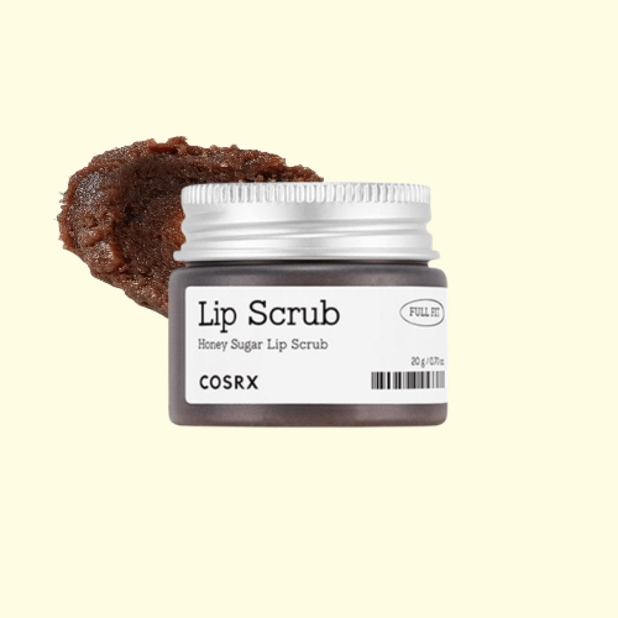 COSRX - Full Fit Honey Sugar Lip Scrub  وداعاً للقشور: مقشر العسل والسكر من كوزريكس لنعومة كالحرير.