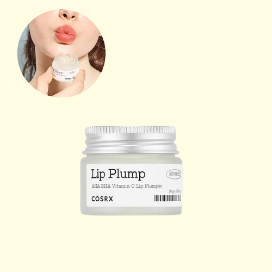 COSRX - Refresh AHA BHA Vitamin C Lip Plumper كوزريكس - ملمع ومكبر شفاه بالفيتامينات لتقشير ونعومة فورية.
