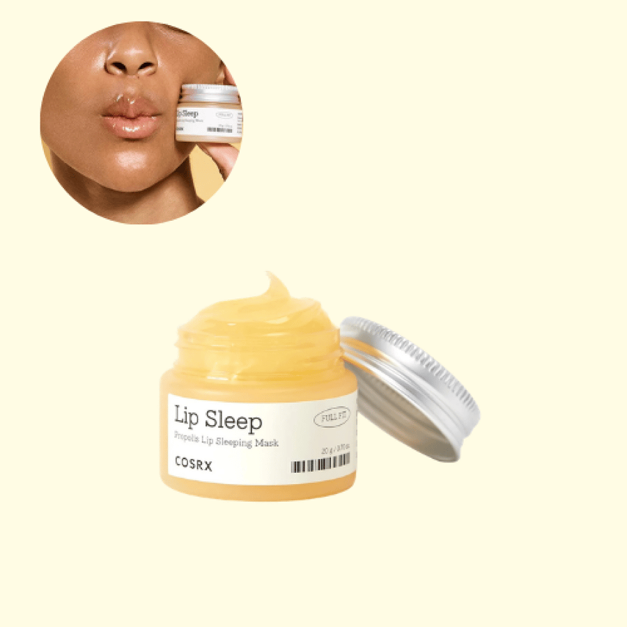 COSRX Full Fit Propolis Lip Sleeping Mask إشراقة العسل لشفاهك: ماسك البروبوليس الليلي من COSRX
