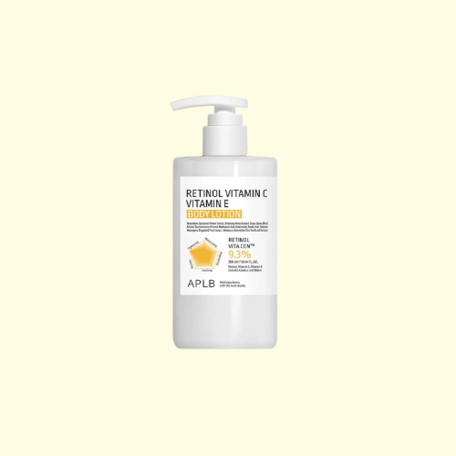 APLB - Retinol Vitamin C Vitamin E Body Lotion لوشن الجسم ريتينول وفيتامين سي وفيتامين إي