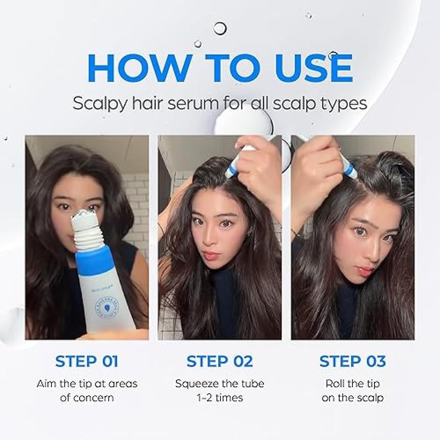 seapuri Scalpy Hair Serum 20ml فروة رأس صحية تعني شعراً قوياً.. اكتشفي سر seapuri في عبوة مركزة.