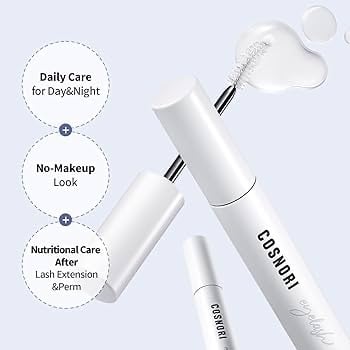 وداعاً للرموش الاصطناعية.. استعيدي قوة وطول رموشك الطبيعية مع COSNORI. COSNORI - Long Active Eyelash Serum