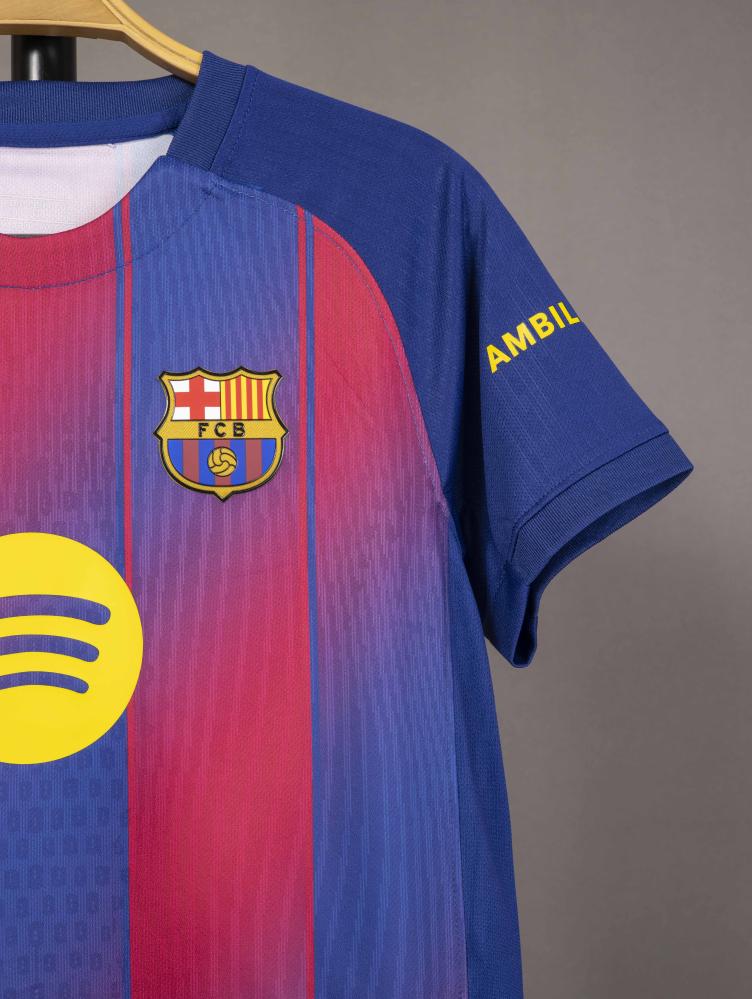 طقم برشلونة الاحتياطي اطفال  2025/2026
