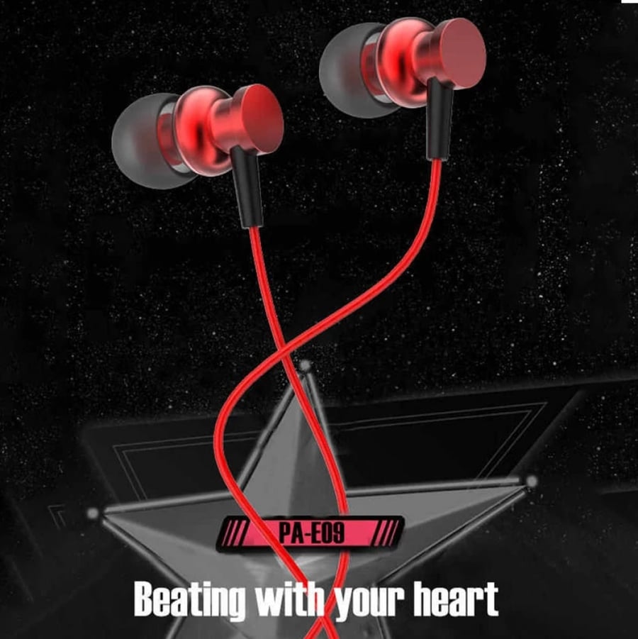 Pavareal Wired Earphone PA-E09
