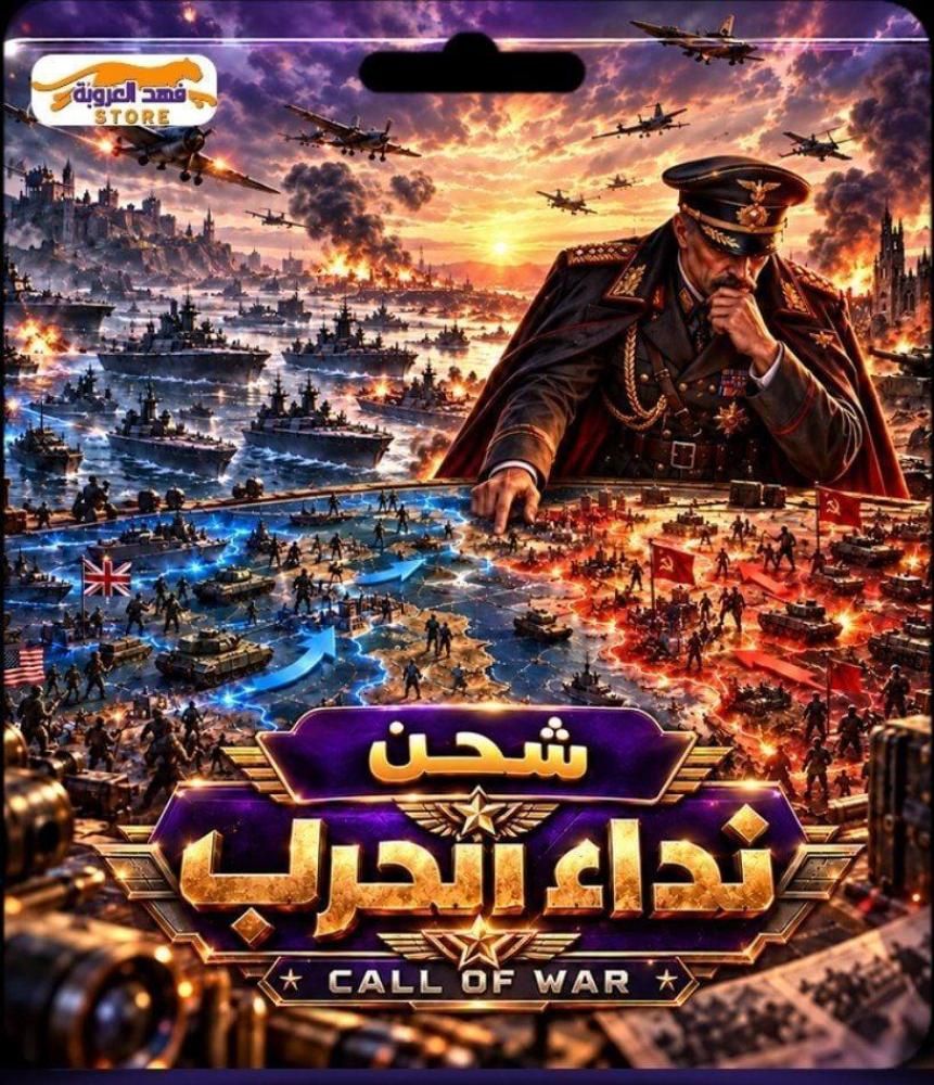 نداء الحرب 25,000 رمز