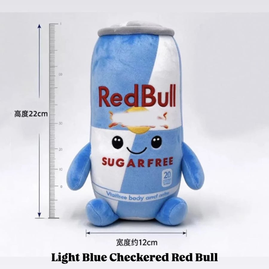 Red Bull Can Plush