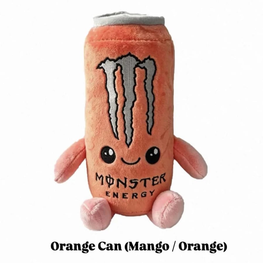 Red Bull Can Plush