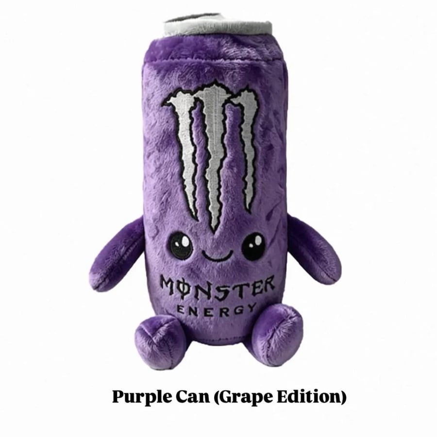 Red Bull Can Plush